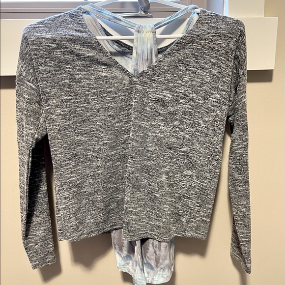 Justice, youth girls, long sleeve with attached tank top - Picture 2 of 5